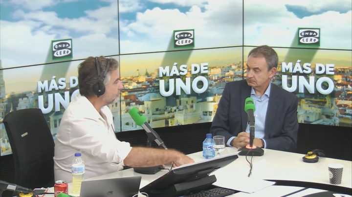 VÍDEO | Entrevista completa a José Luis Rodríguez Zapatero en Más de uno VÍDEO | Entrevista completa a José Luis Rodríguez Zapatero en Más de uno