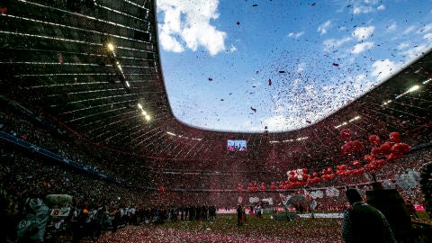 El Allianz Arena, el estadio del Bayern de M&uacute;nich