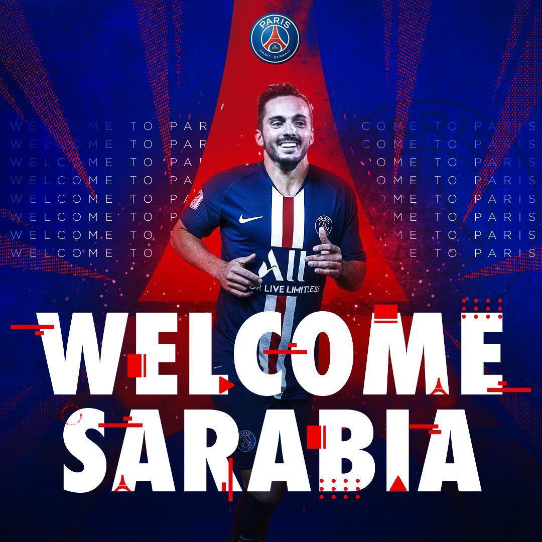 Pablo Sarabia, nuevo jugador del PSG hasta 2023 Pablo Sarabia, nuevo jugador del PSG hasta 2023