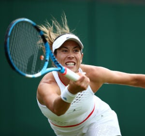 Garbiñe Muguruza es eliminada de Wimbledon Garbiñe Muguruza es eliminada de Wimbledon