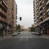 Calle Vicente Blasco Ibañez de Elche. 