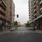 Calle Vicente Blasco Ibañez de Elche. Calle Vicente Blasco Ibañez de Elche.