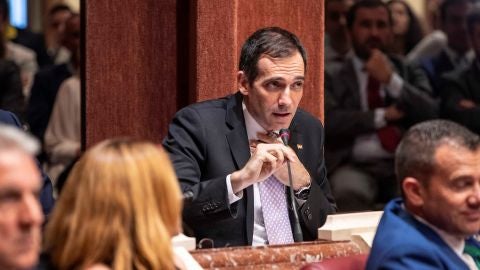 El portavoz de Vox en la Asamblea Regional de Murcia, Juan Jos&eacute; Liarte
