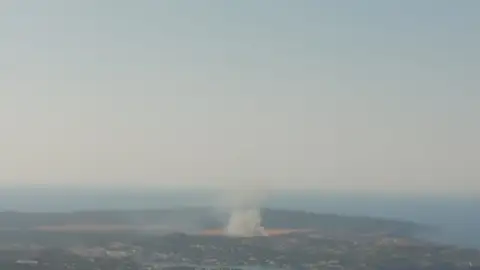 Incendio forestal en Calvià Sucesos