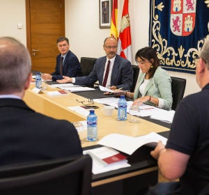 Reunión de la Mesa de las Cortes de Castilla y León Reunión de la Mesa de las Cortes de Castilla y León