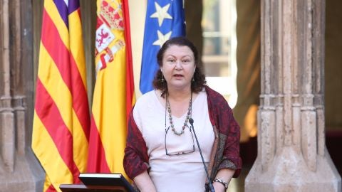 Mae de la Concha, consellera balear de agricultura, pesca y alimentaci&oacute;n