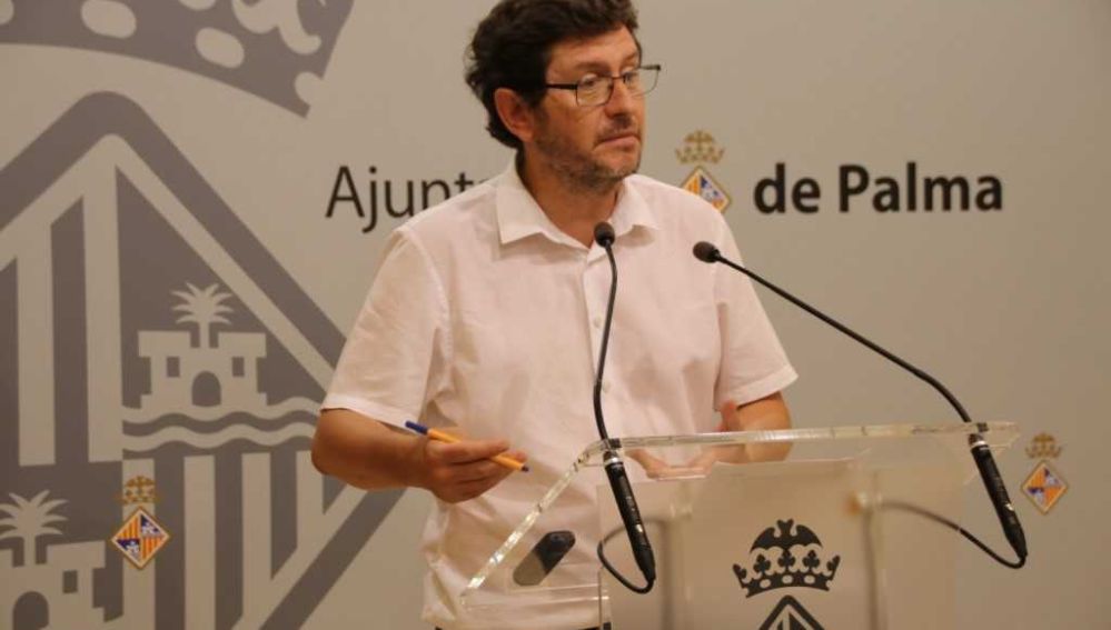 El portavoz del equipo de gobierno en el Ayuntamiento de Palma, Alberto Jarabo