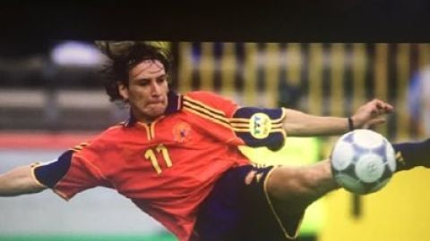 Alfonso P&eacute;rez, con Espa&ntilde;a