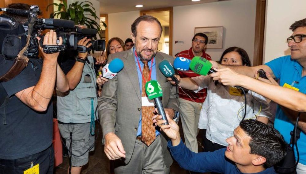 El negociador de Vox en la Región de Murcia, Luis Gestoso