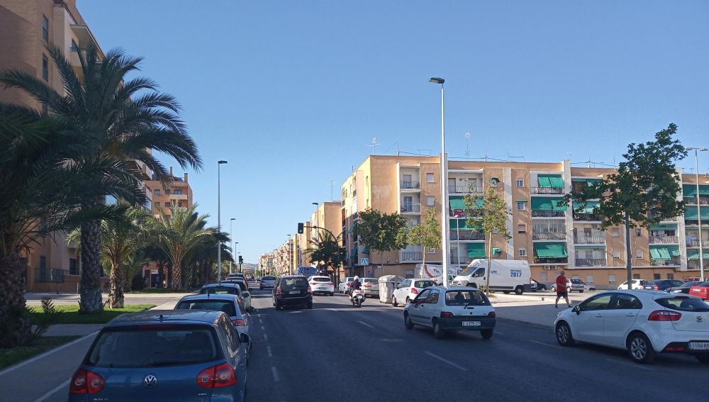 Avenida Corts Valencianes de Elche.