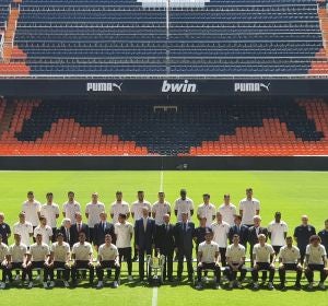 SM El Rey Felipe VI recibe al Valencia CF SM El Rey Felipe VI recibe al Valencia CF