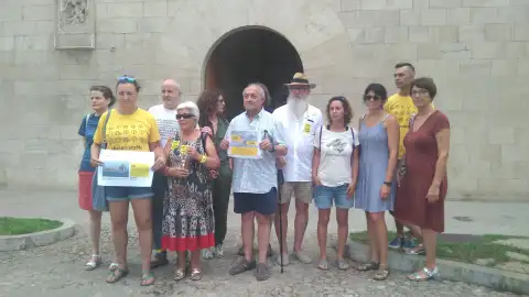 Un grupo de personas contra los 'Megacruceros' TURISMO