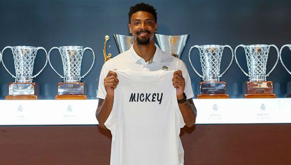 Jordan Mickey, nuevo jugador del Real Madrid de baloncesto