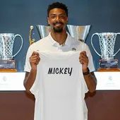 Jordan Mickey, nuevo jugador del Real Madrid de baloncesto Jordan Mickey, nuevo jugador del Real Madrid de baloncesto