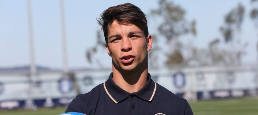 El futbolista español Óliver Torres El futbolista español Óliver Torres