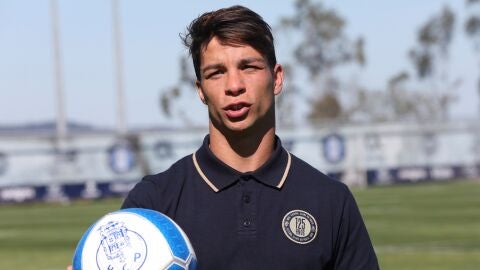 El futbolista espa&ntilde;ol &Oacute;liver Torres