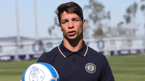 El futbolista español Óliver Torres El futbolista español Óliver Torres