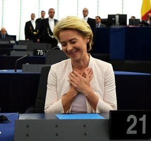 La conservadora alemana Ursula von der Leyen La conservadora alemana Ursula von der Leyen