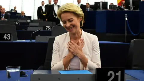 La conservadora alemana Ursula von der Leyen La conservadora alemana Ursula von der Leyen