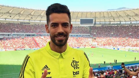 El central espa&ntilde;ol del Flamengo, Pablo Mar&iacute;. 