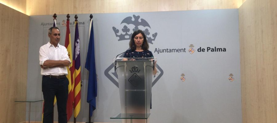 Neus Truyol propone trasladar el edificio de Defensa de Son Busquets Neus Truyol propone trasladar el edificio de Defensa de Son Busquets