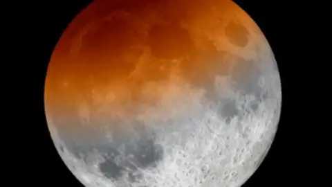 eclipse parcial luna cuenca