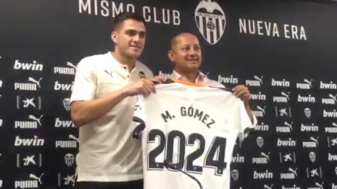 Maxi G&oacute;mez nuevo futbolista del Valencia CF