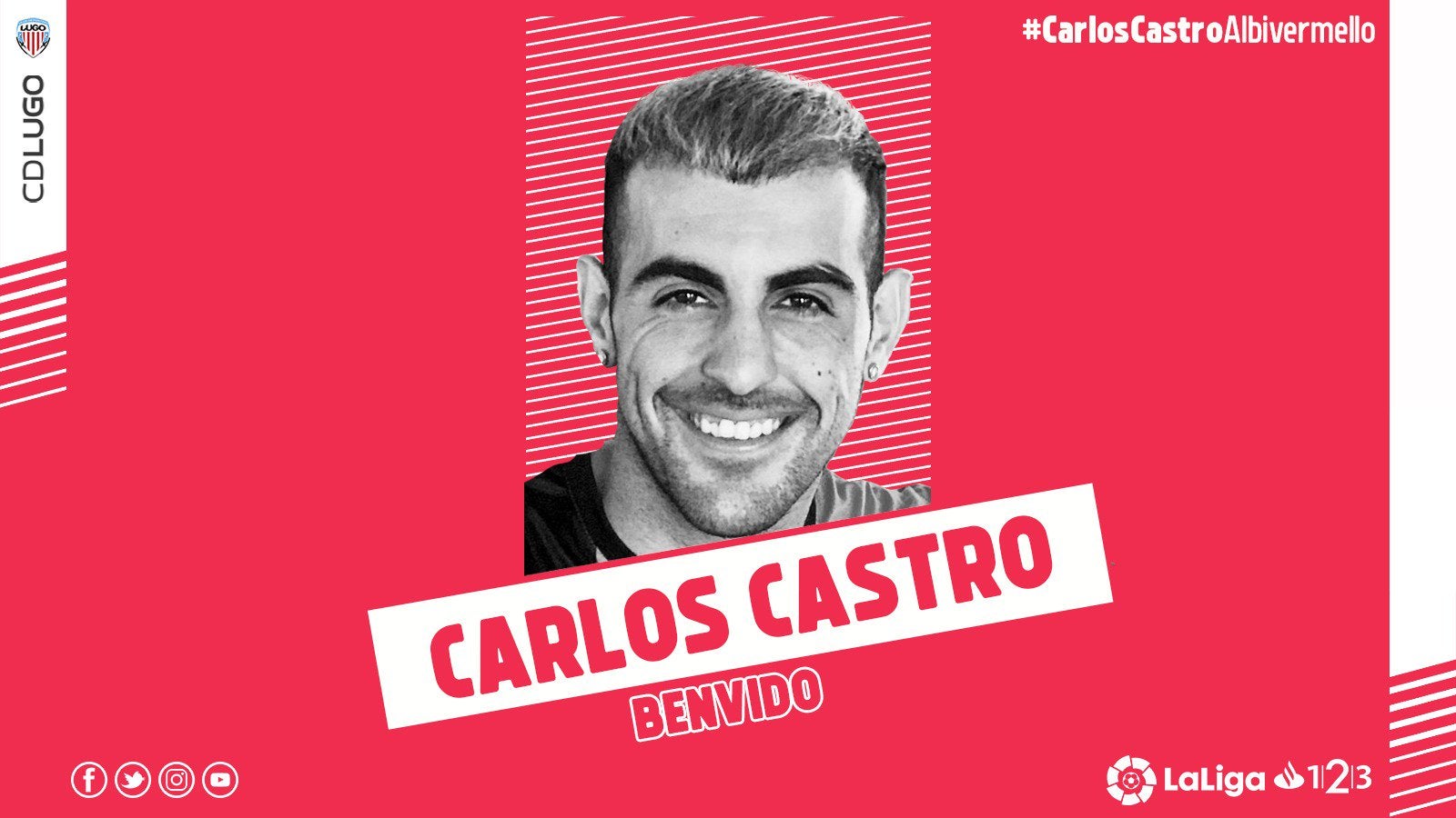 Carlos Castro cedido al Lugo Carlos Castro cedido al Lugo