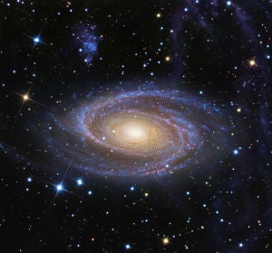 Galaxias en espiral, como la Vía Láctea, podrían haberse originado gracias a la quinta fuerza Galaxias en espiral, como la Vía Láctea, podrían haberse originado gracias a la quinta fuerza