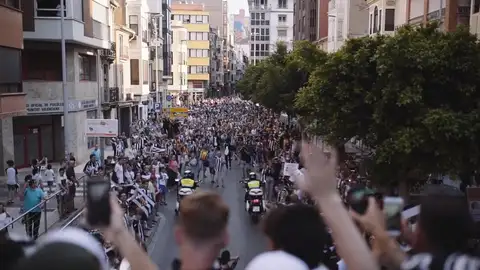 Celebración del ascenso del Castellón Celebración del ascenso del Castellón