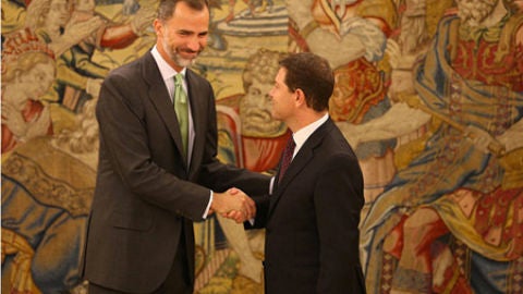 Page y Felipe VI