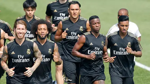 Entrenamiento del Real Madrid en Canadá Entrenamiento del Real Madrid en Canadá