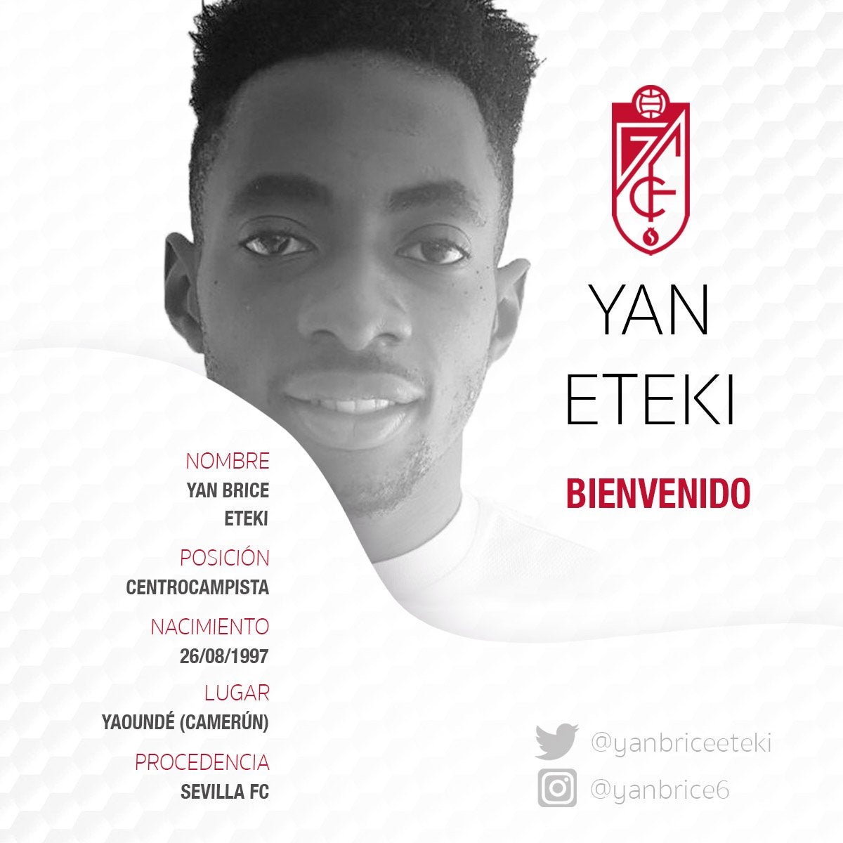 El Granada CF ficha a Yan Eteki y espera resolver los problemas para anunciar a Machis. Onda Deportiva Granada 18/07/2019 El Granada CF ficha a Yan Eteki y espera resolver los problemas para anunciar a Machis. Onda Deportiva Granada 18/07/2019
