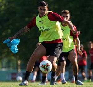 El lateral del AC Milan, Theo Hernández. El lateral del AC Milan, Theo Hernández.