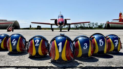 La Patrulla Águila participará el domingo en el XIII Festival Aéreo Ciudad de Gijón La Patrulla Águila participará el domingo en el XIII Festival Aéreo Ciudad de Gijón