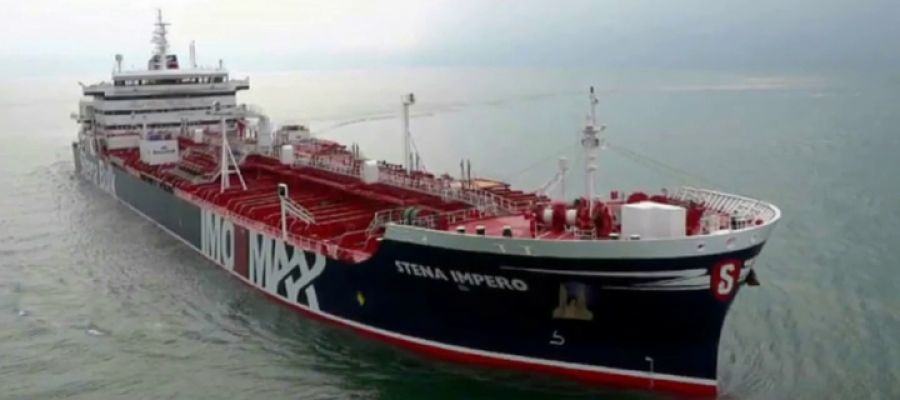 Irán anuncia haber capturado un petrolero británico que cruzaba por el estrecho de Ormuz Irán anuncia haber capturado un petrolero británico que cruzaba por el estrecho de Ormuz