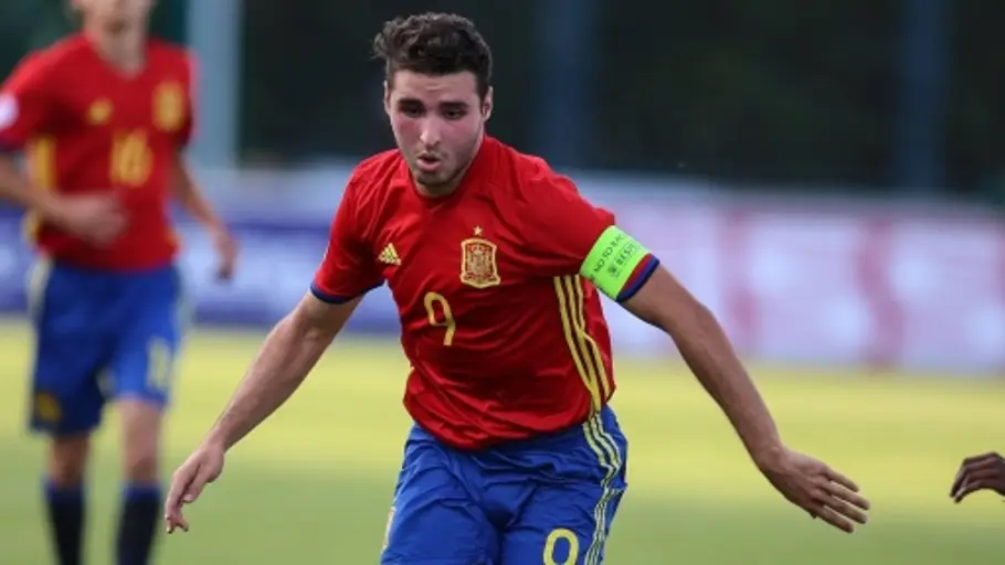 Abel Ruiz, capitán de la sub19. Abel Ruiz, capitán de la sub19.
