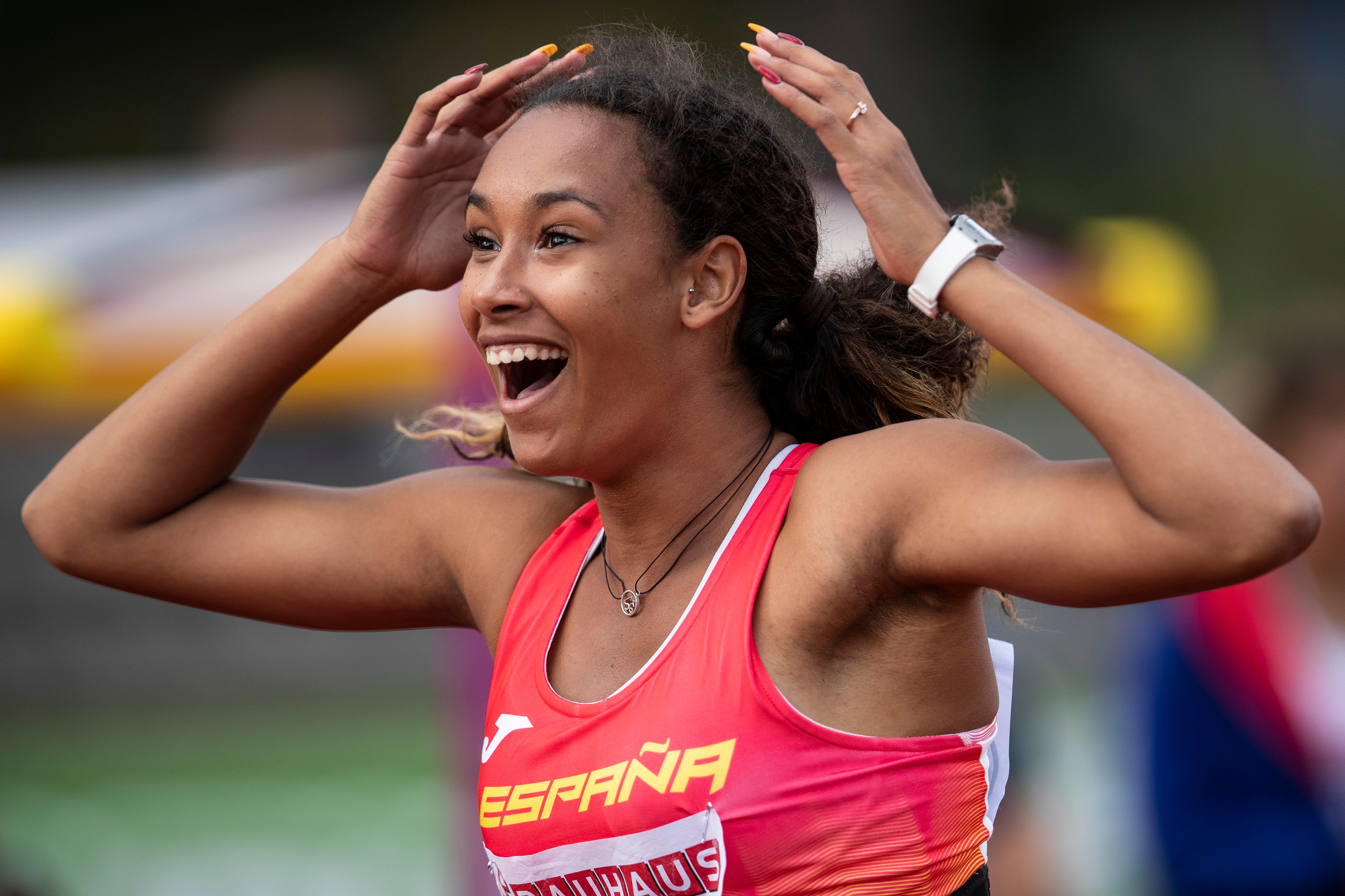 María Vicente, oro en el Europeo sub-20 con récord español absoluto María Vicente, oro en el Europeo sub-20 con récord español absoluto