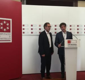 El preisdente de la Diptuación, Pepe Martí, y el secretario autonómico de Turismo, Francesc Colomer. El preisdente de la Diptuación, Pepe Martí, y el secretario autonómico de Turismo, Francesc Colomer.