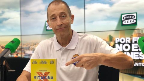 El exjugador de baloncesto, Jos&eacute; Luis Llorente, en Por fin no es lunes. 