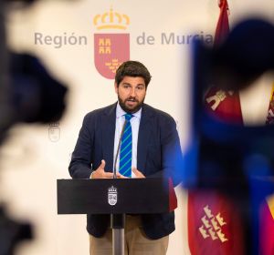 El presidente en funciones de la Comunidad de Murcia, Fernando López Miras El presidente en funciones de la Comunidad de Murcia, Fernando López Miras