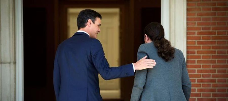 Pedro Sánchez y Pablo Iglesias Pedro Sánchez y Pablo Iglesias