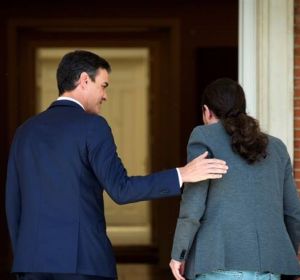 Pedro Sánchez y Pablo Iglesias Pedro Sánchez y Pablo Iglesias