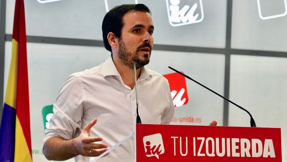 Alberto Garzón se desmarca del Gobierno de coalición que reclama Unidas Podemos Alberto Garzón se desmarca del Gobierno de coalición que reclama Unidas Podemos