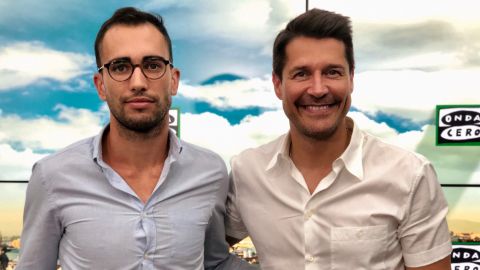 Cantizano con Guillermo Rojo en Por fin no es lunes. 