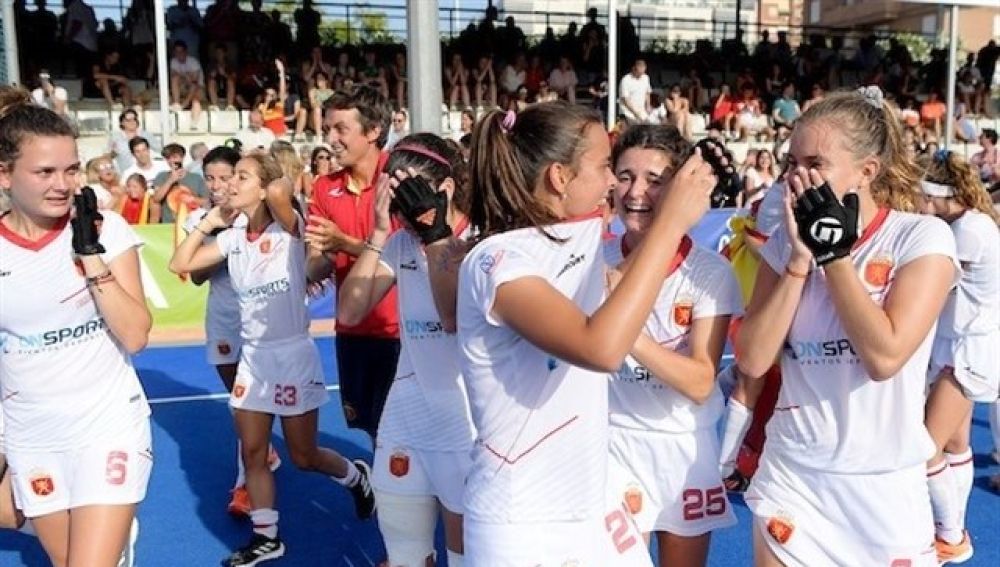 España conquista el Europeo Sub-21 femenino de hockey hierba