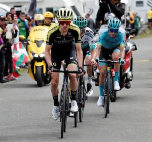 El ciclista Simon Yates El ciclista Simon Yates