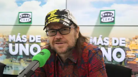 Santiago Segura, en Más de uno Santiago Segura, en Más de uno