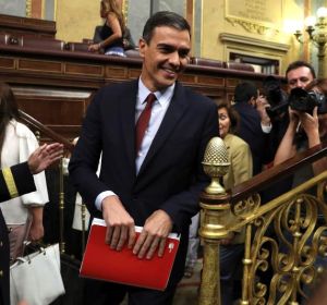 El presidente del Gobierno en funciones, Pedro Sánchez, en el Congreso El presidente del Gobierno en funciones, Pedro Sánchez, en el Congreso