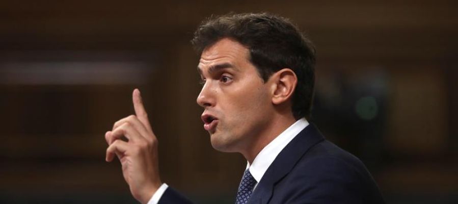 El líder de Ciudadanos Albert Rivera El líder de Ciudadanos Albert Rivera
